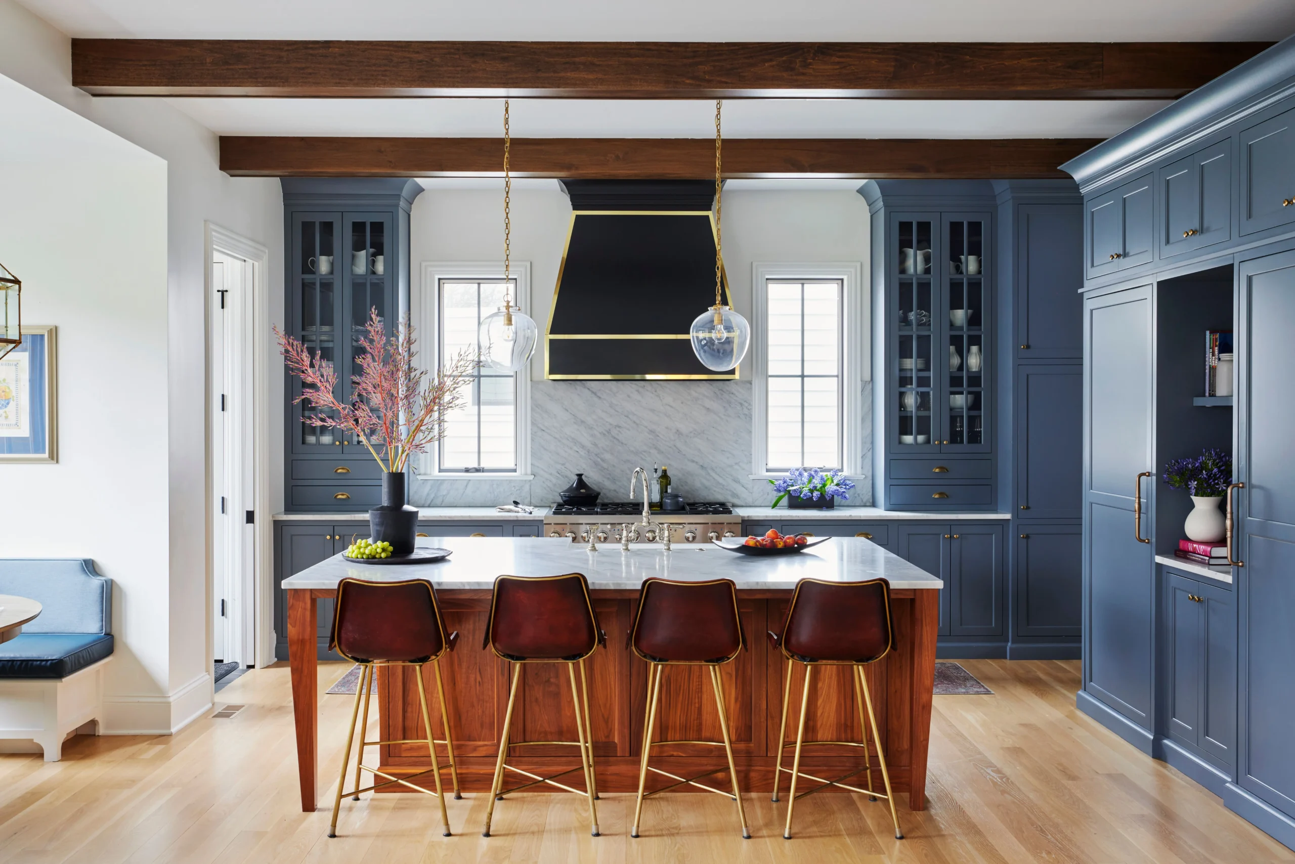 Ornate cabinetry is a hallmark of traditional luxury kitchen design, showcasing meticulous craftsmanship.‍