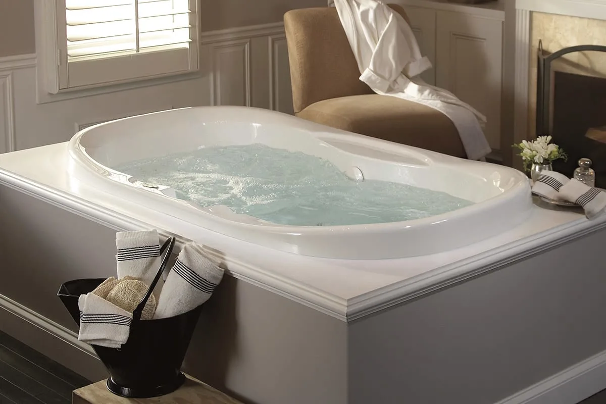 Dive into rejuvenation with whirlpool luxury.