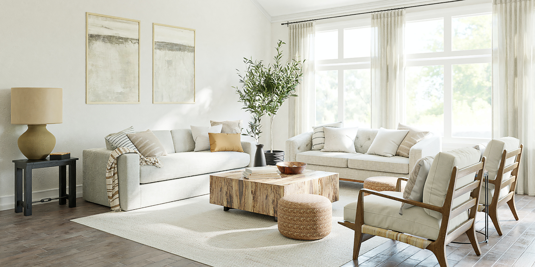 A vibrant living area, personifying the homeowner's unique style and preferences.