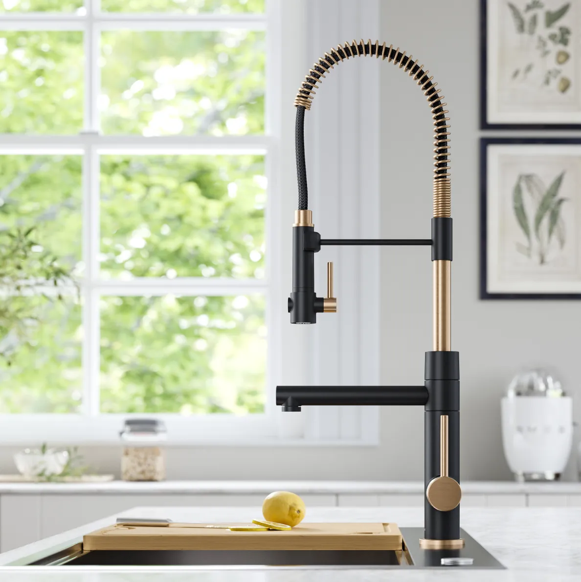 Modern elegance materializes through innovative and sophisticated kitchen faucet designs, melding technological advancements with timeless style.