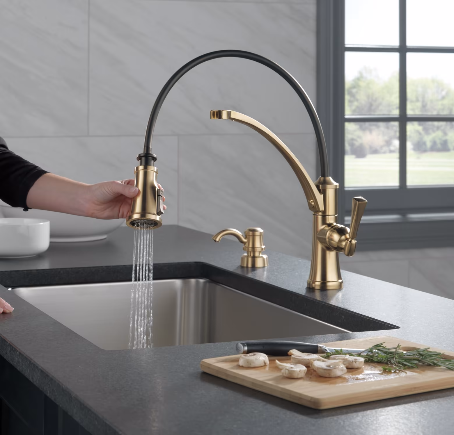 Bronze faucets, with their rich patina, infuse spaces with a touch of timeless elegance.