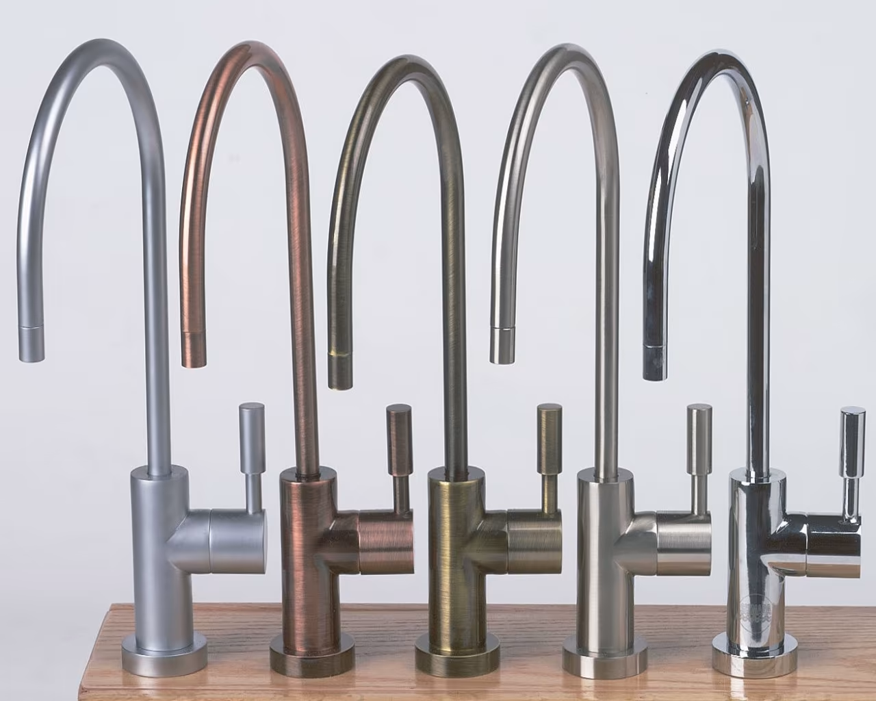 The mesmerizing gleam of a perfectly finished luxury faucet.