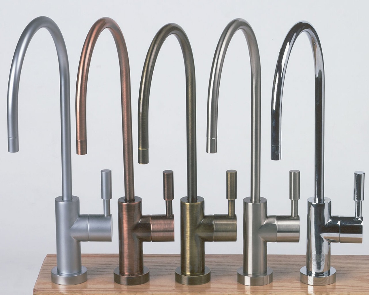 The mesmerizing gleam of a perfectly finished luxury faucet.