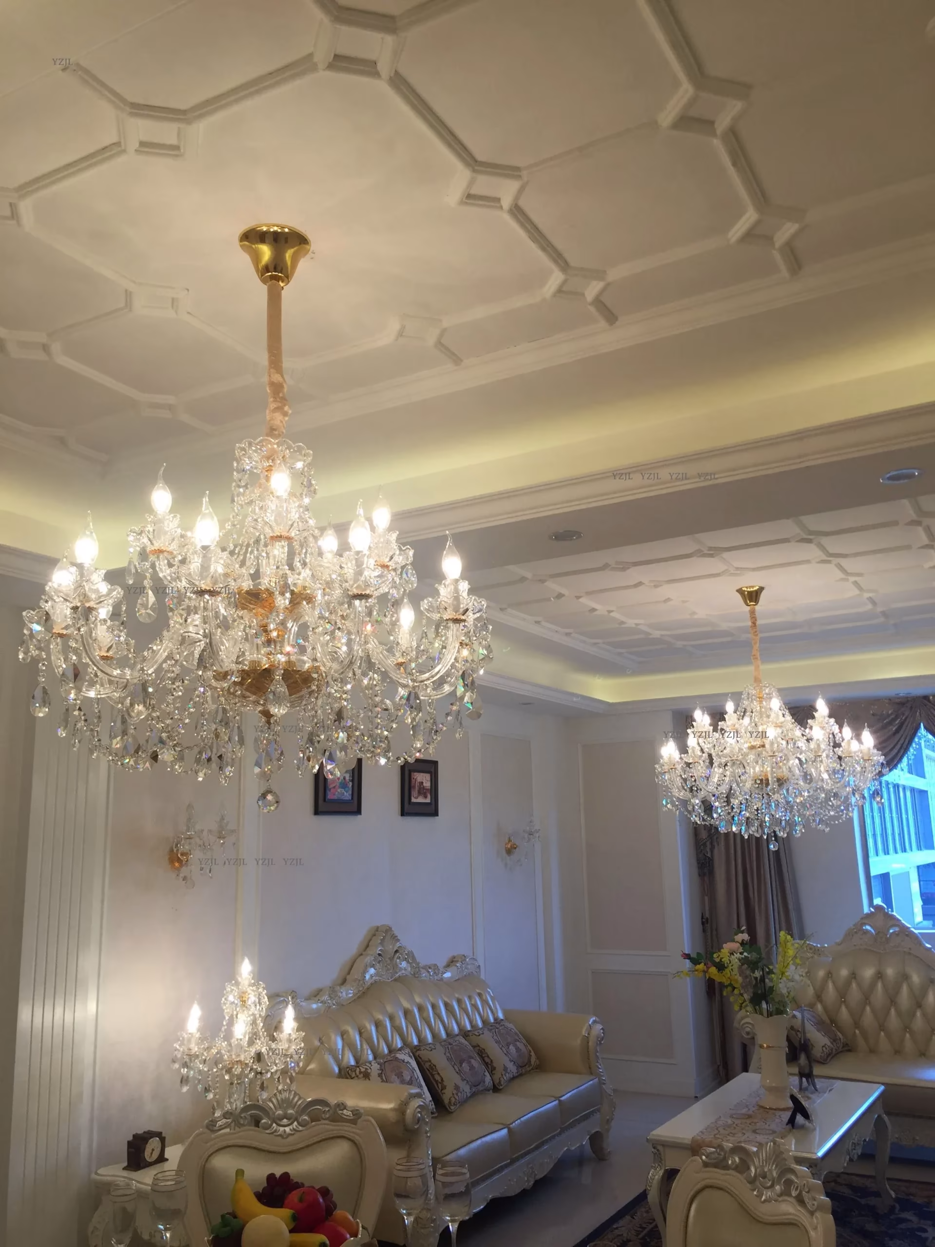 Elegance Illuminated: A Unique Custom Chandelier