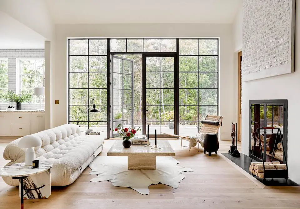 Visualize the unity of an open concept design that enhances connectedness and interaction among family members in a cohesive living environment.
