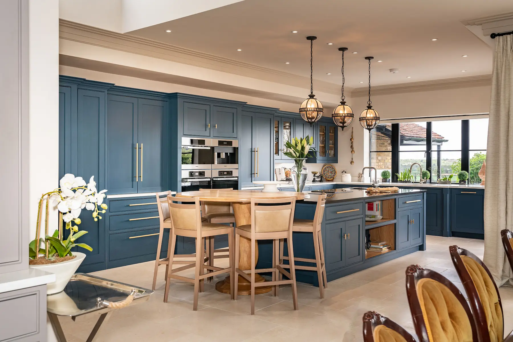 Explore the seamless transition in an open concept kitchen flowing into the living area, perfect for those who value connectivity and style.