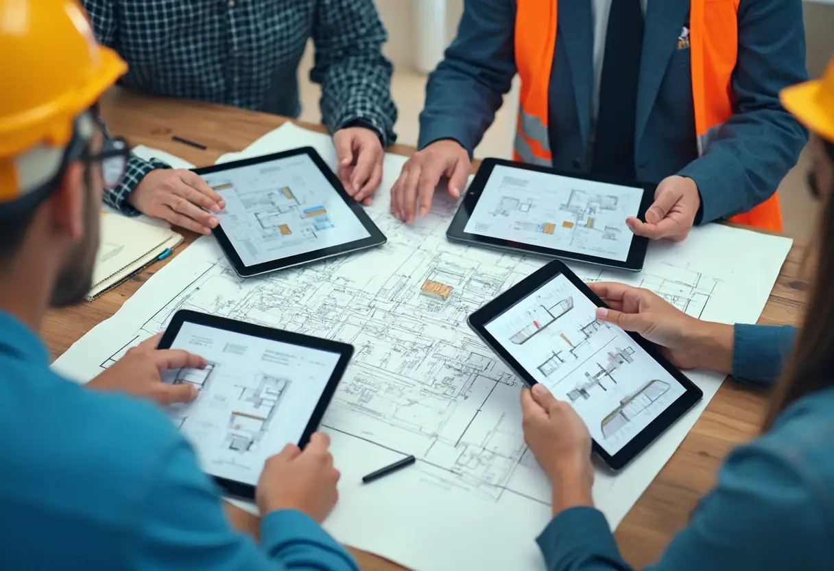 Coordinating with contractors for luxury renovations