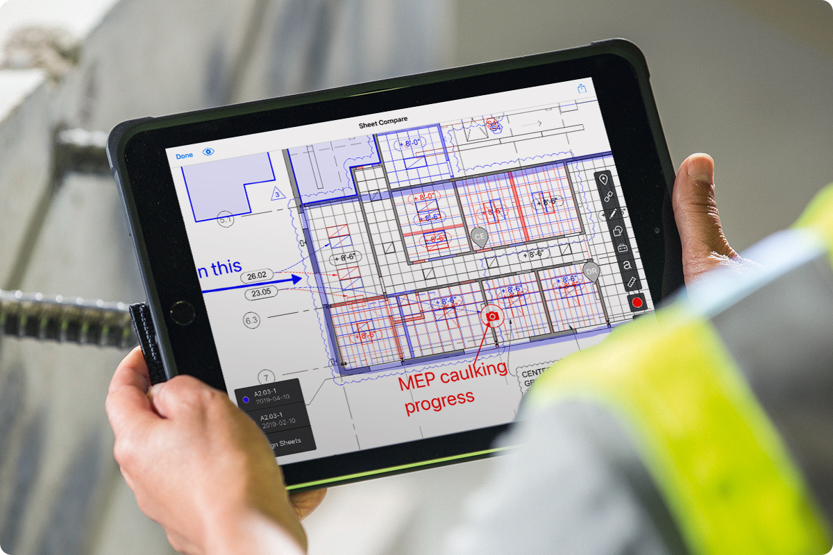 Fieldwire’s task management tool allows field teams to stay on track by managing tasks with priorities and deadlines.