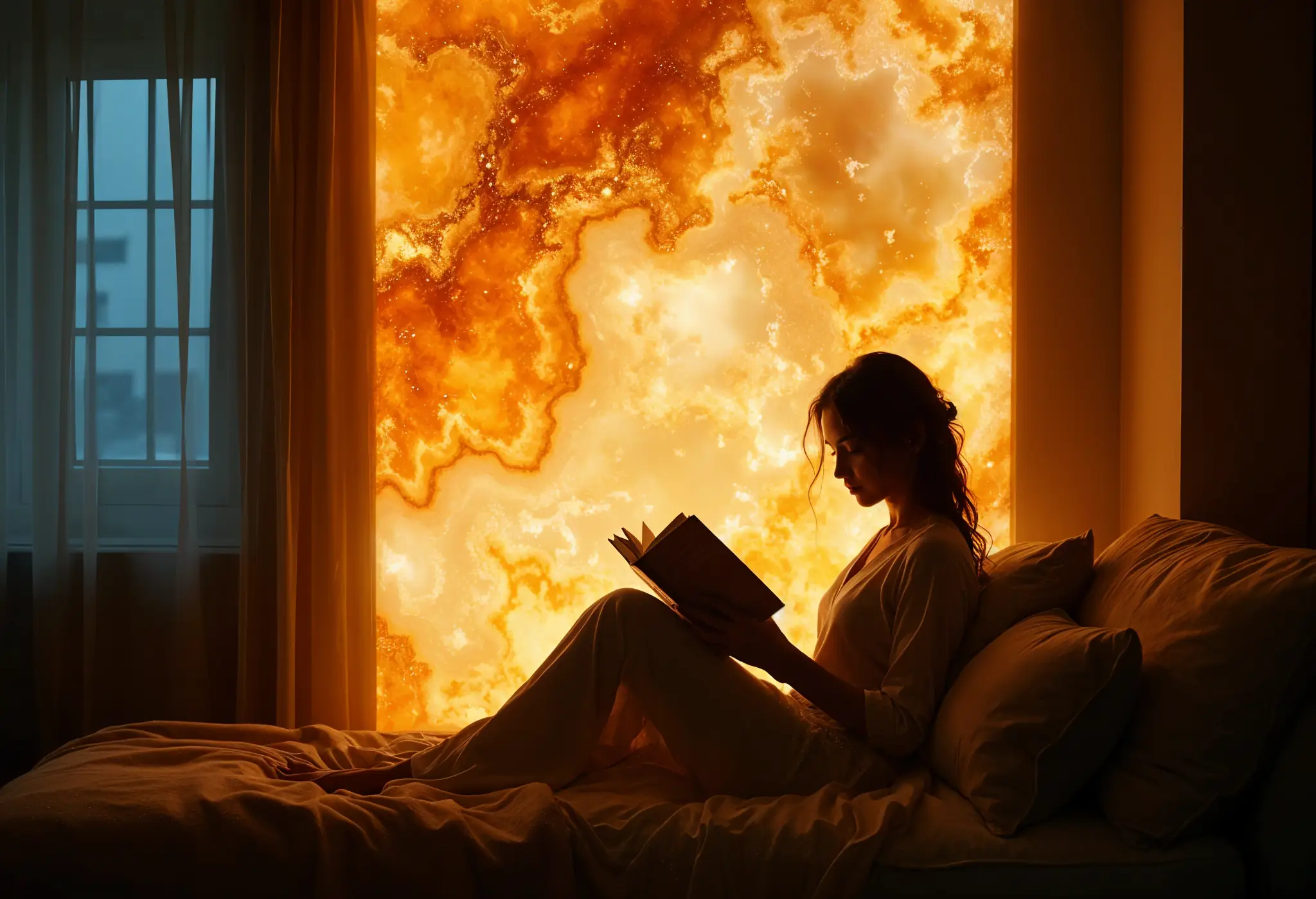 Backlit onyx walls create a dramatic and ethereal effect, ideal for sophisticated interiors.