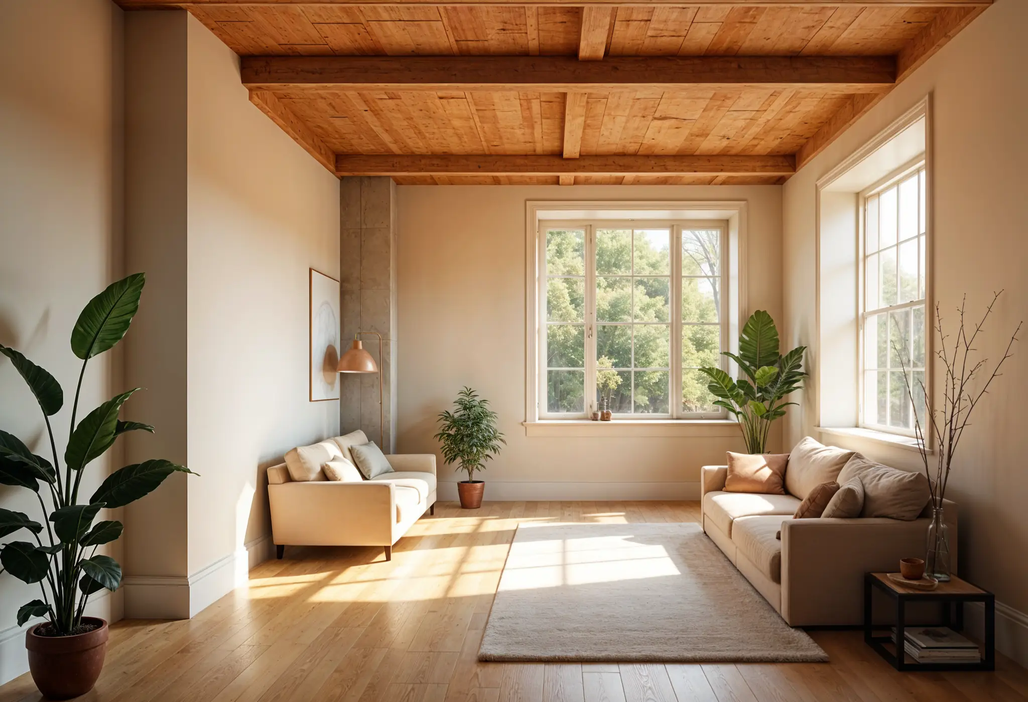 interior of Manhattan brownstone with passive house upgrades